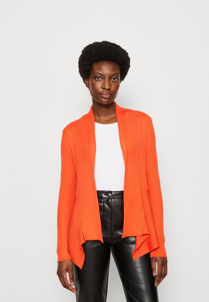 Esprit CARDIGAN Strickjacke orange red/orange Zalando.de