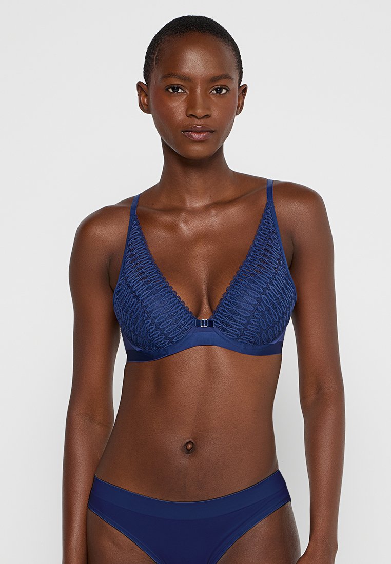 Triumph Triangel BH blauw Triumph Triangel BH blauw