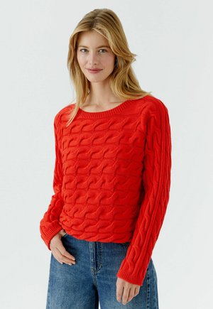 SIRAH - Strickpullover - high risk red