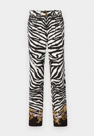 Versace Jeans Couture, Nohavice - black/white