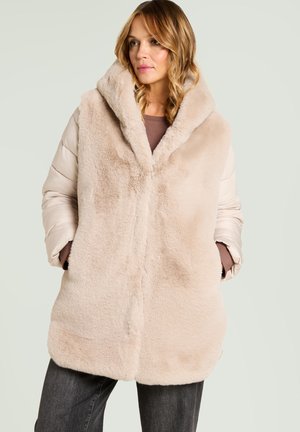 IMBOTTITA SOFT-TOUCH - Wintermantel - avorio