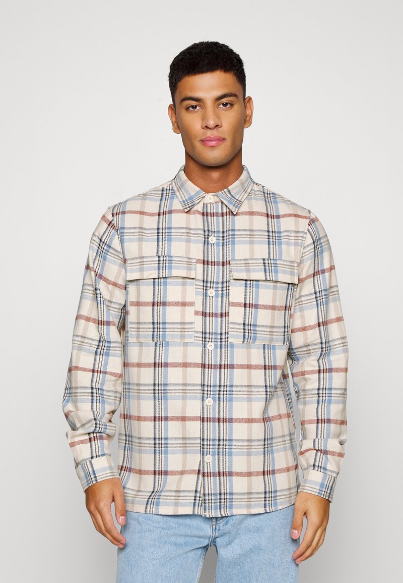 REVOLUTION CHECKED OVERSHIRT WITH CHEST POCKETS Summer jacket
