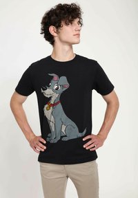 Disney LADY & THE TRAMP TRAMP VINTAGE UNISEX - T-shirt z nadrukiem