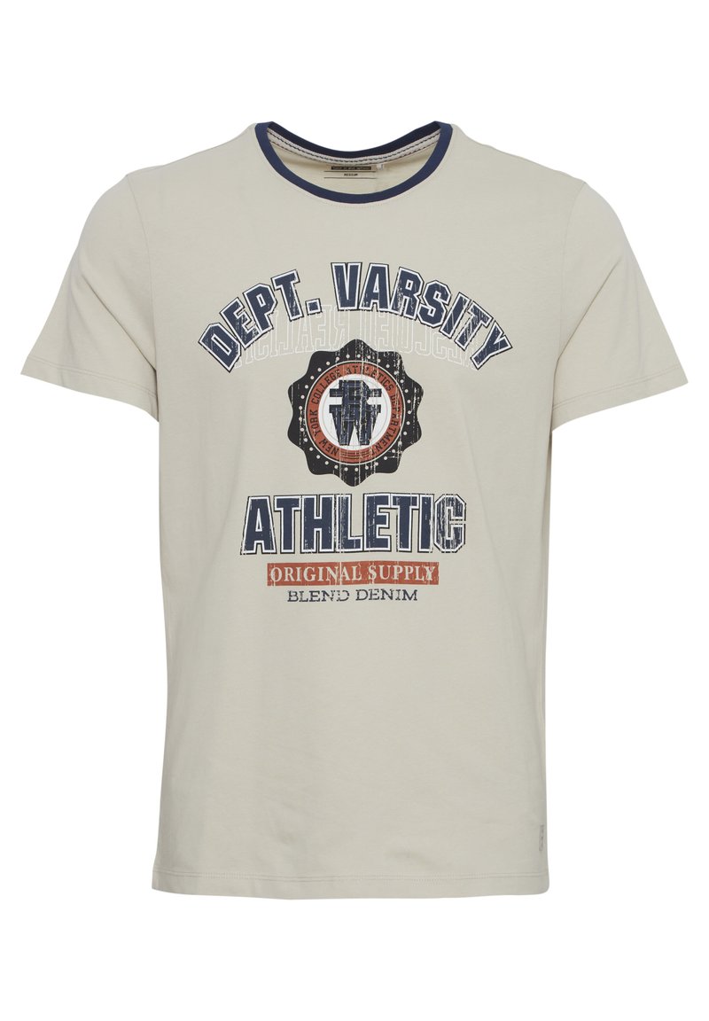 Blend T-shirt print beige mêleerd