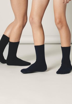 NKNSOCK UNISEX 7 PACK - Socken - black