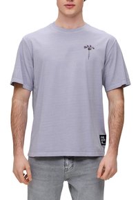 QS T-Shirt print - flieder