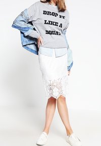 New Look Jupe crayon - white
