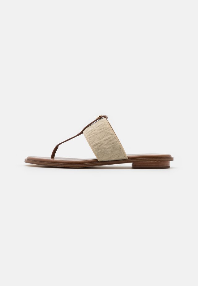 VERITY THONG - T-bar sandals - hemp
