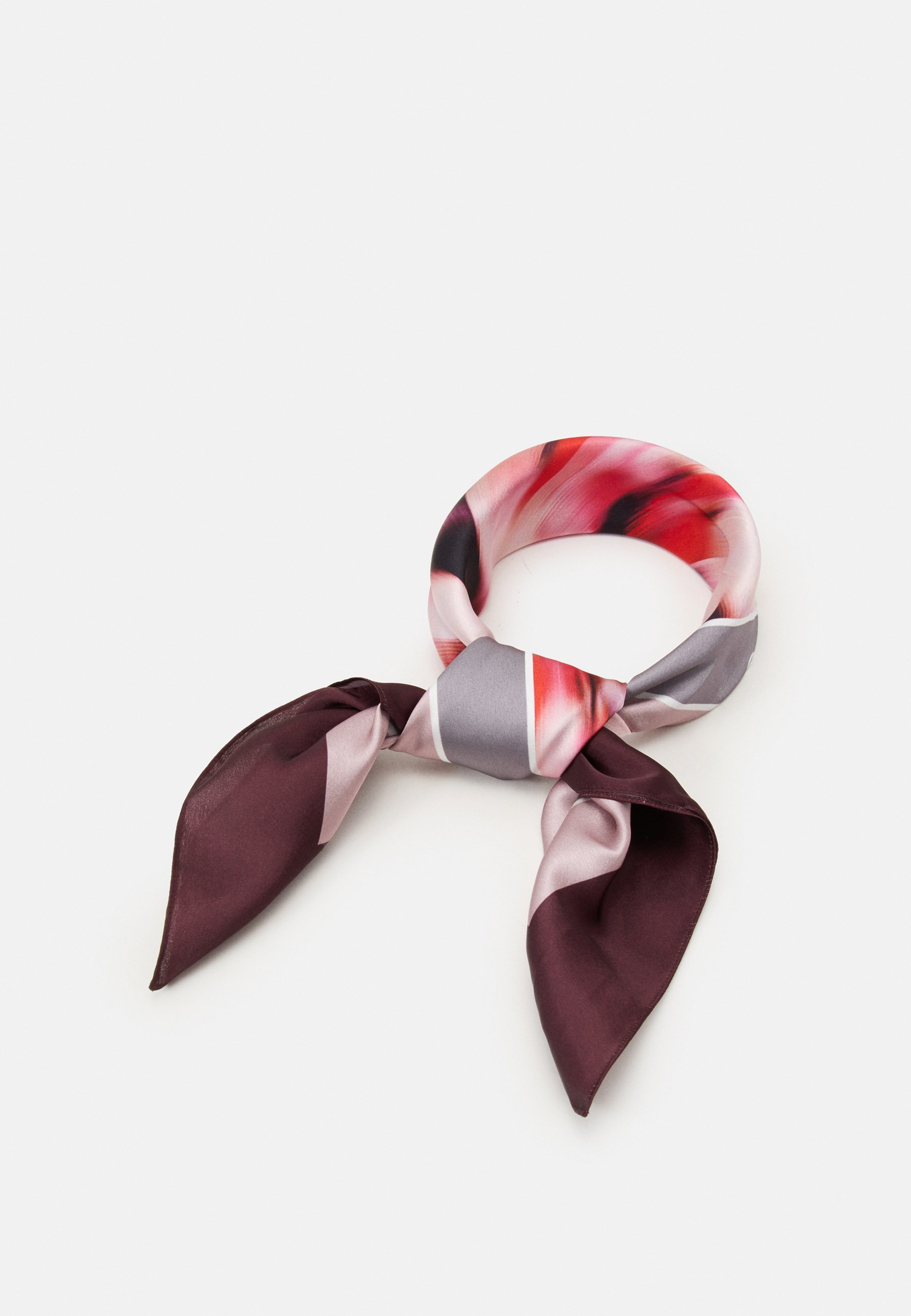 purple silk bandana