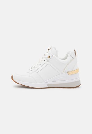 GEORGIE TRAINER - Baskets basses - optic white
