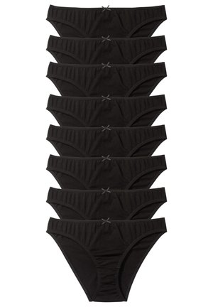 8 PACK - Slip - black