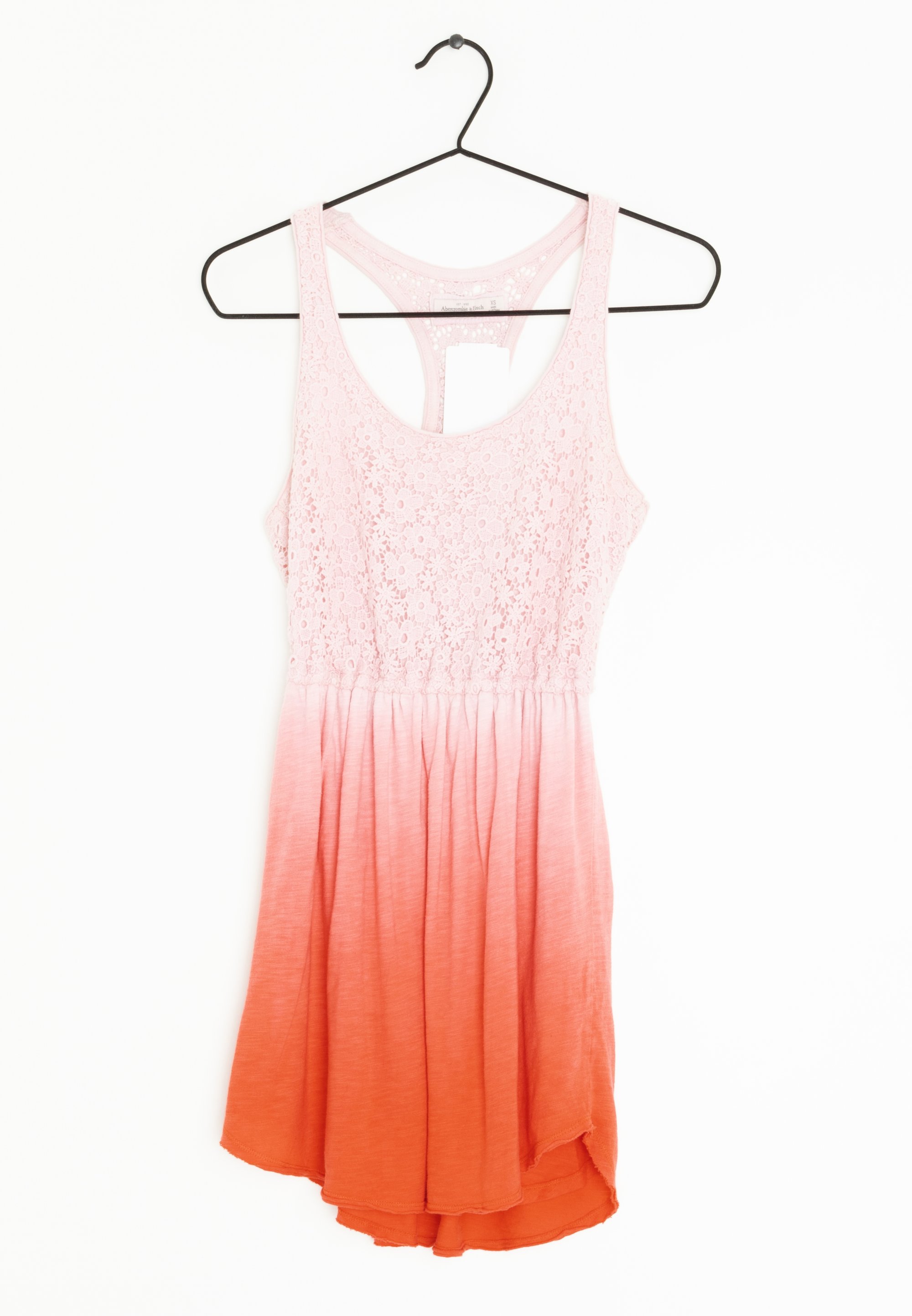 strapless open back dress Orange Sequin Mini Dress Large