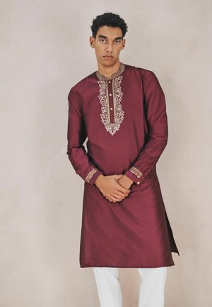 REGULAR FIT - KURTA - Hemd - plum purple