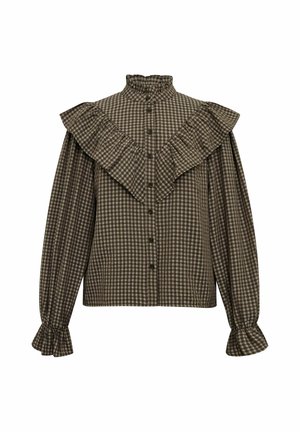 A-VIEW, DARCY SHIRT - Blusa - brown