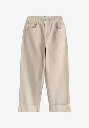 Next, HOURGLASS MID RISE TURN UP - Relaxed fit jeans - stone