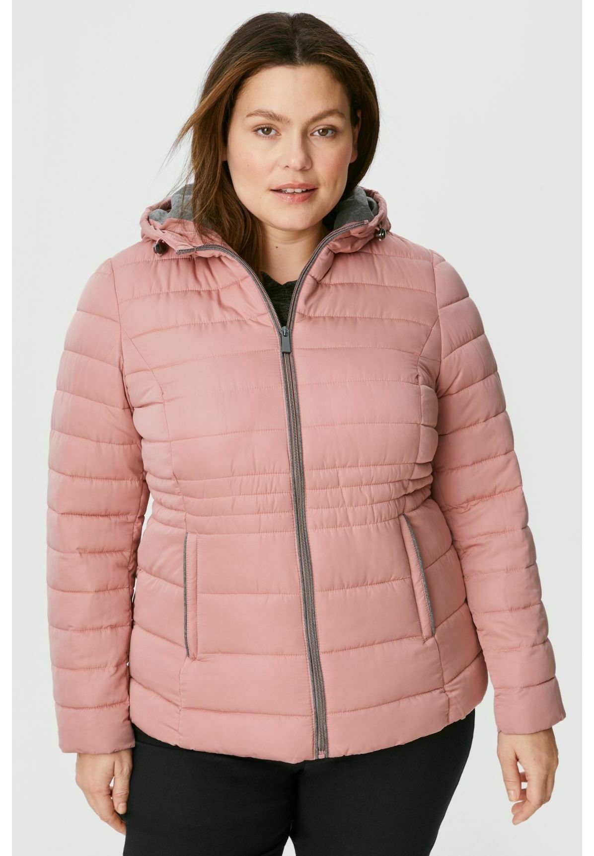 C\u0026A Chaqueta de invierno - dark rose/fucsia jaspeado - Zalando.es