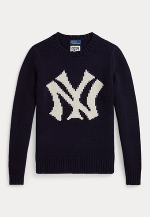 POLO RALPH LAUREN YANKEES SWEATER - Džemper - aviator navy
