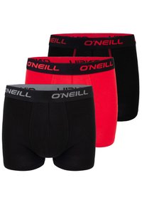 O'Neill 6 PACK - Boxerbriefs - 6x black red (700p)