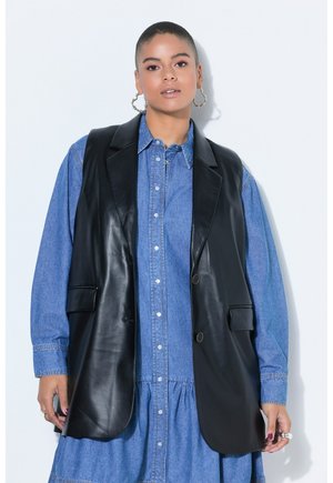 LAPEL COLLAR - Smanicato - black