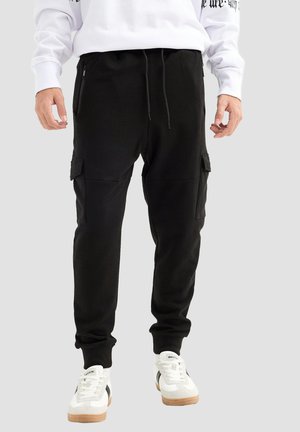 JOGGER DE FELPA - Pantalones deportivos - black