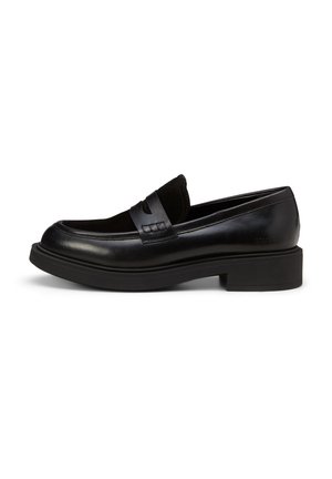 PENNY-LOAFER MODEL LEA - Chaussons - black