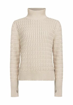 Holebrook LEAH TURTLE - Strickpullover - sandshell