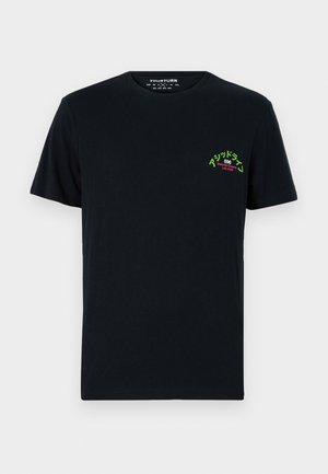 YOURTURN UNISEX - T-shirt imprimé - black