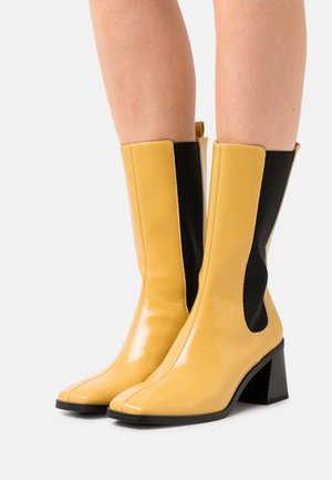 ODIE BOOT VEGAN - Støvler - yellow medium dusty
