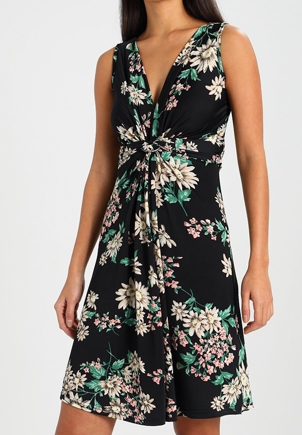 Anna Field by Zalando Robe en jersey - black