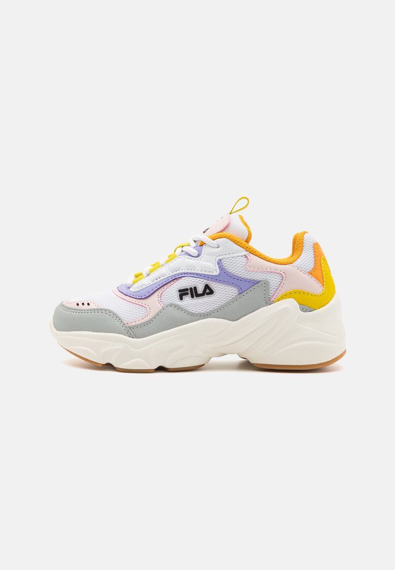 Fila COLLENE UNISEX - Tenisice - white/snake eye/sweet lavender