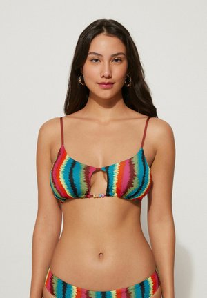 Tezenis VIBRANT STRIPES - Bikini top - Blue