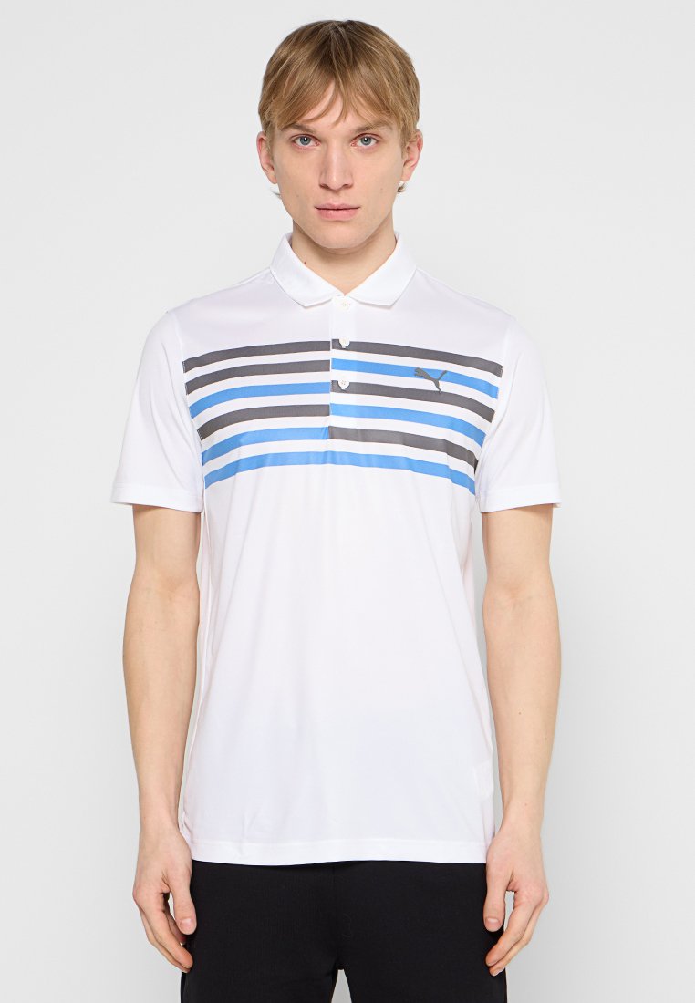 Puma Golf Poloshirt wit