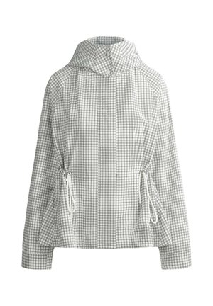 OYSHO, EXTRA LIGHTWEIGHT 10K WATERPROOF JACKET - Veste imperméable - pale ecru