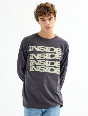 INSIDE MANGA LARGA - Camiseta de manga larga - gris