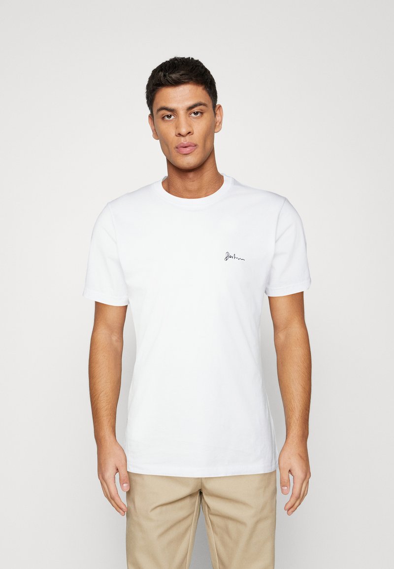 Denham SIGNATURE TEE TShirt basic white/weiß Zalando.at