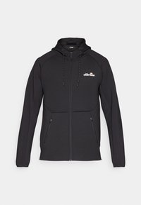 RIGORO HOODIE - Cipzáras pulóver - black