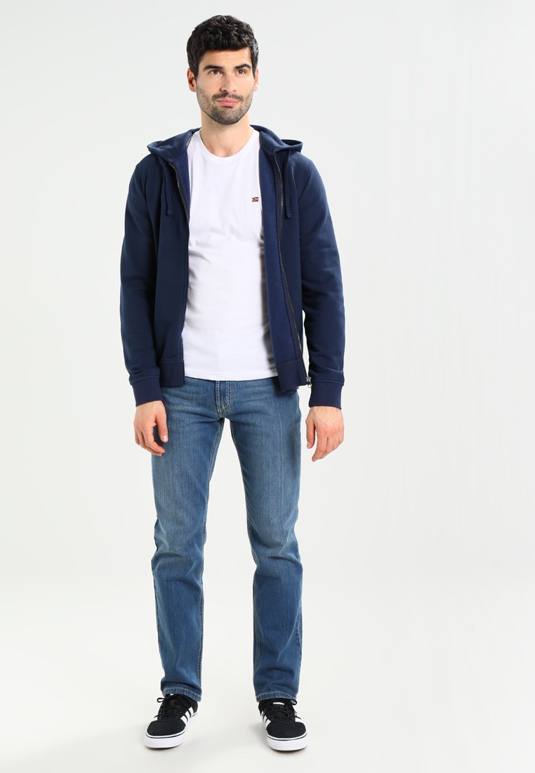 Napapijri BENOS FZ - Sudadera con cremallera - blu marine/azul marino Zalando.es