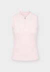 TENNIS 1/4 ZIP SLEEVELESS TOP - Débardeur - pink