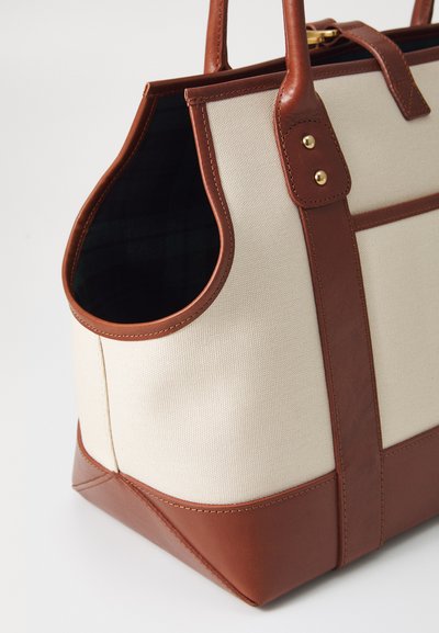 Polo Ralph Lauren DOGS TOTE UNISEX - Maisiņveida soma - pale oak