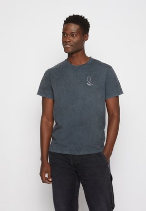 NASH - T-shirt con stampa - black