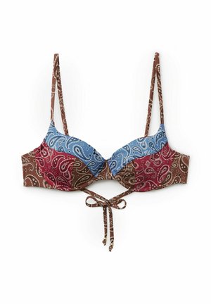 Calzedonia, BANDANA PATCH BALCONETTE - Haut de bikini - print