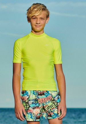 SHORT SLEEVE SUNSAFE  - T-shirt de surf - yellow