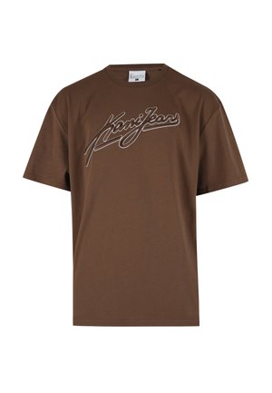 Karl Kani, KANI JEANS OVERSIZED T-SHIRT - Tričko s potlačou - brown