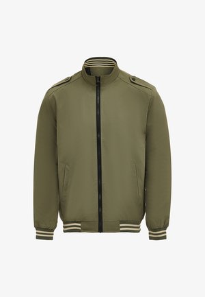 Schmuddelwedda CO-BRANDED WITH BOUNDRY - Bomber dzseki - oliv