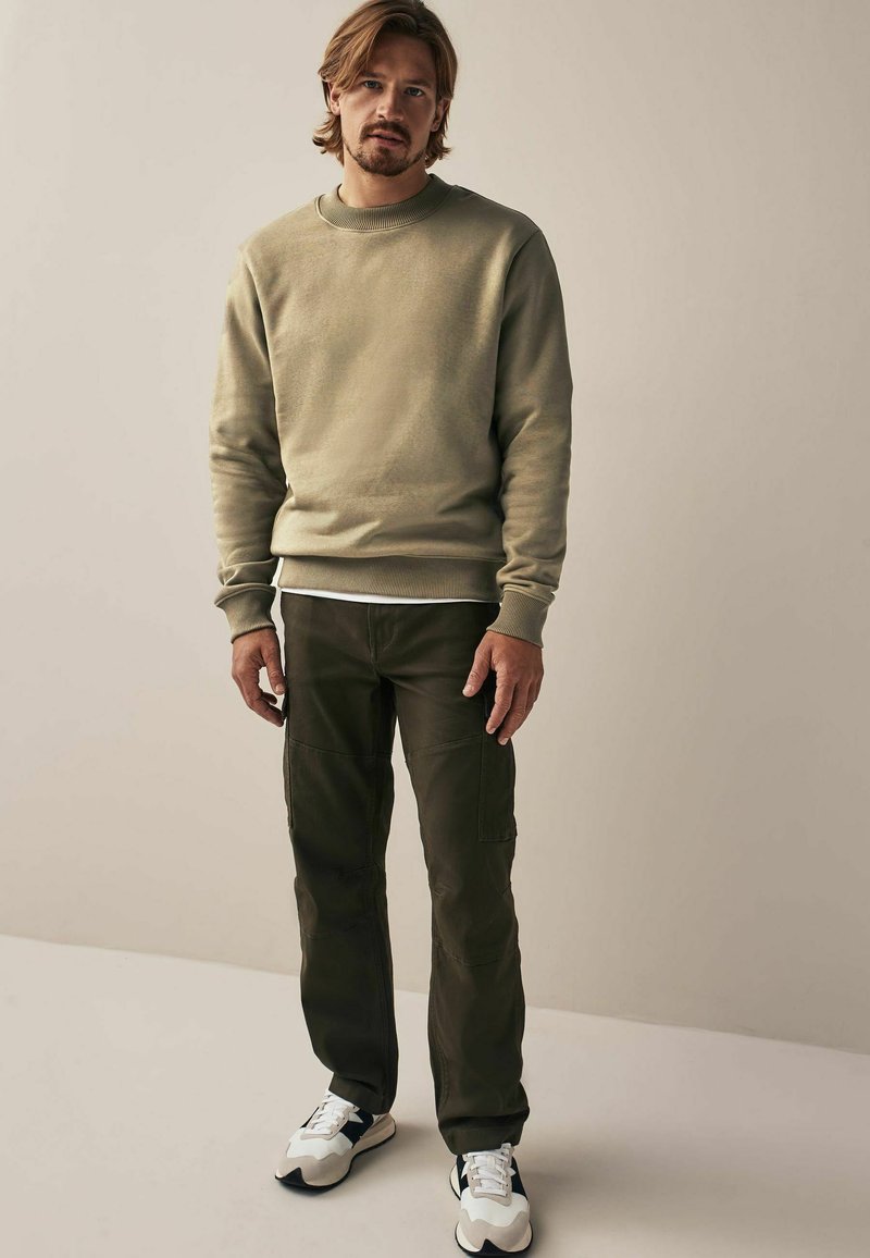 Next CREW 2 PACK - Melegítőfelső - slate grey chestnut stone