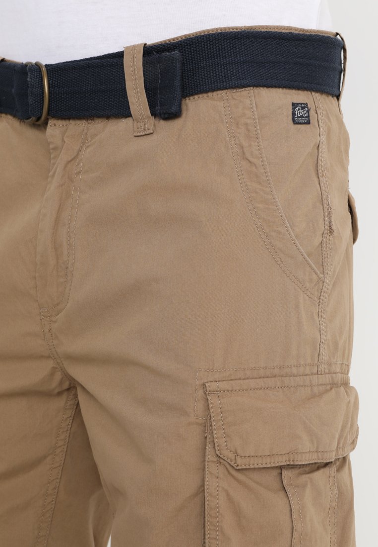 Petrol Industries Shorts - dark tobacco/beige - Zalando.de