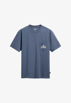 Sebago, T-SHIRT - T-shirt con stampa - blu