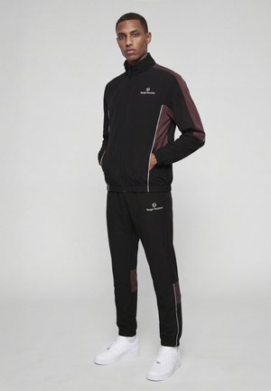 Sergio Tacchini, LEVANTE TRACKSUIT SET - Survêtement - black huckleberry