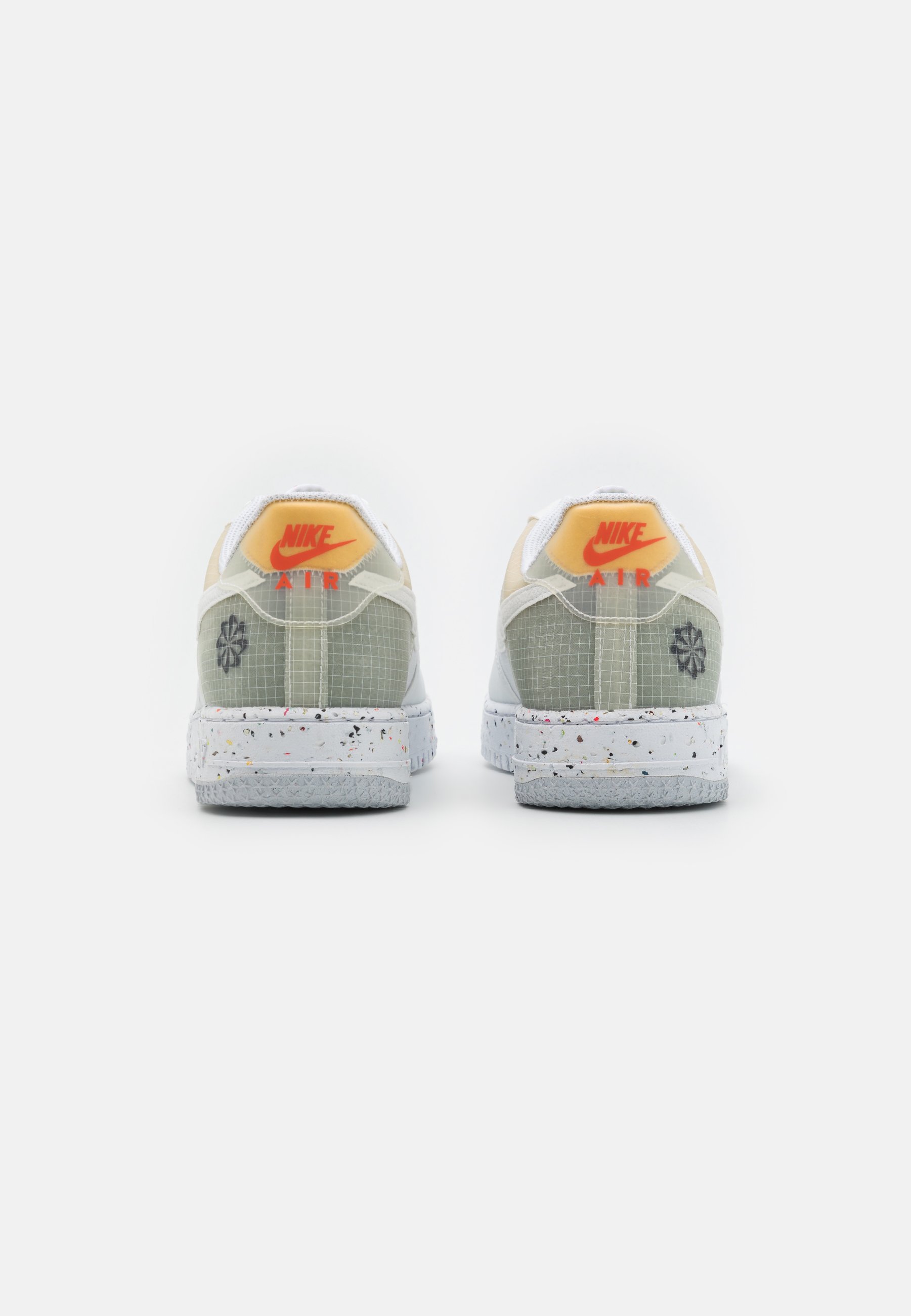 Nike Sportswear AIR FORCE 1 CRATER - Zapatillas - white/orange/blanco -  Zalando.es