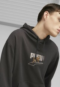 Puma DOWNTOWN  - Jersey con capucha - black